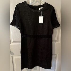 NWT Walter Baker Size Medium Designer Jaxon Black Dress